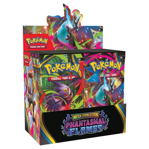 PREORDER Pokemon TCG Mega Evolutions 2 Phantasmal Flames Booster Box